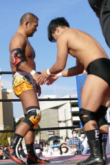 風林火山タッグトーナメント最終出場チームは、田中将斗&星野良に決定！